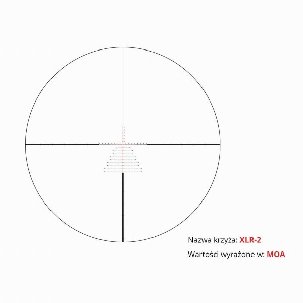 Luneta celownicza Vortex Razor HD LHT 4.5-22x50 FFP 30 mm AO XLR-2 MOA/MRAD