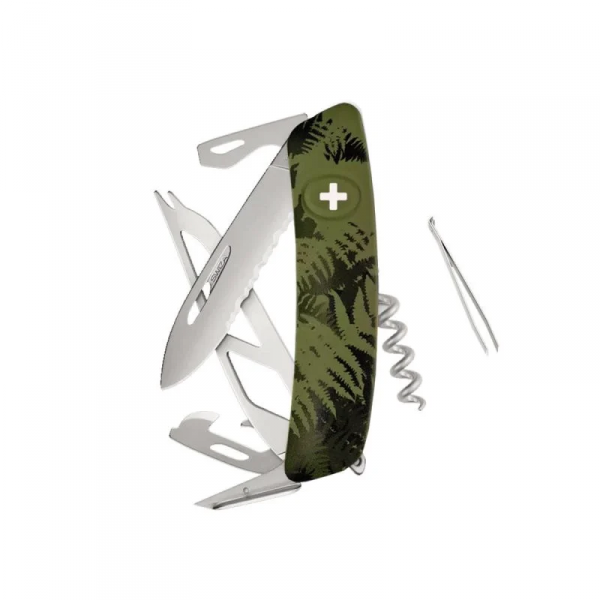 Szwajcarski Scyzoryk SWIZA CH05TR AM Cheese Olive Fern