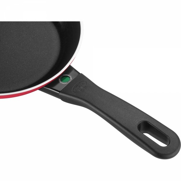 Patelnia Płytka 20 Cm Czerwona Caprera Ballarini