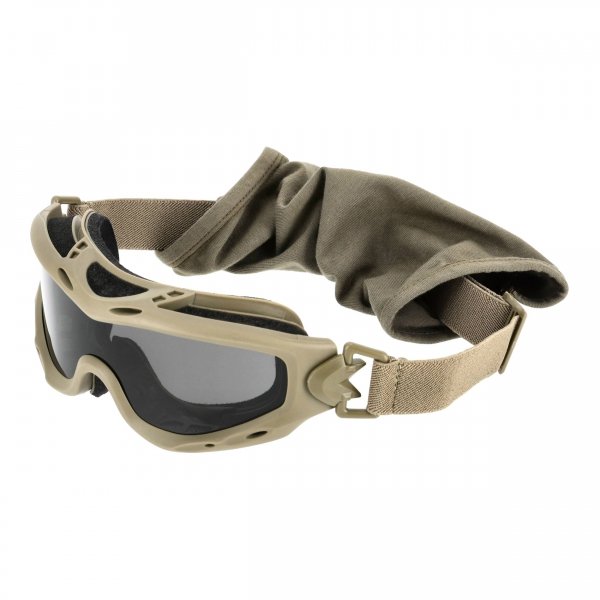 Gogle Wiley X Spear SP29T grey / clear, jasnobrązowe oprawki