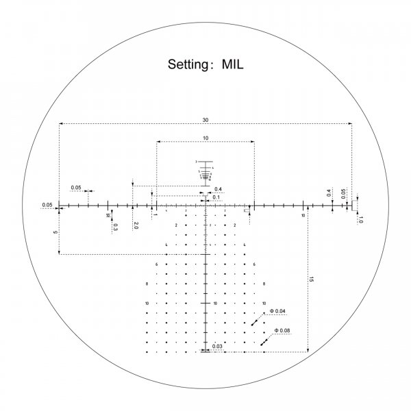 Luneta obserwacyjna Vector Optics Continental Pro 20-60x80 ED SCSS-03