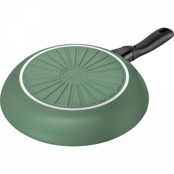 Patelnia Płytka 24 Cm Zielona Caprera Ballarini