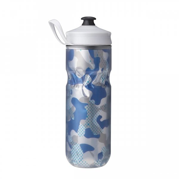 Butelka termiczna na wodę  HydraPak Polar Sport 600 ml contender blue