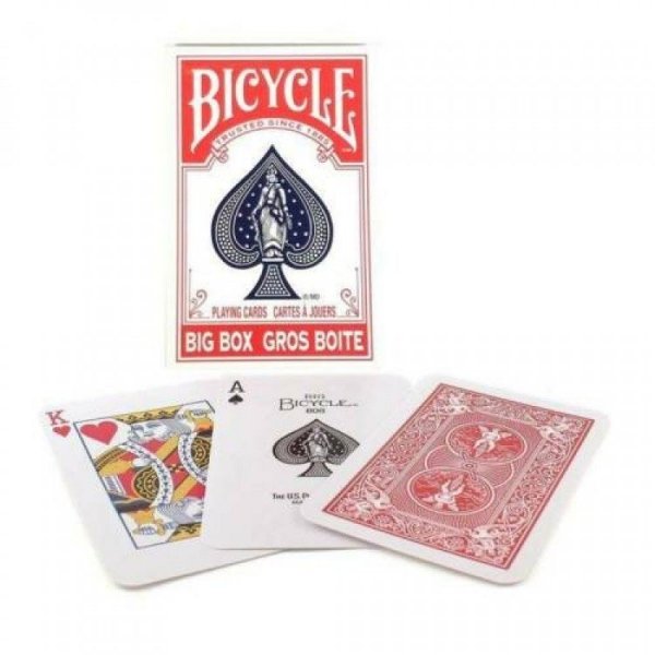Bicycle bardzo duże ogromne karty do gry 