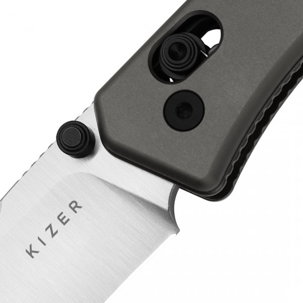 Nóż Kizer Aegis Gray Aluminum AEB-L