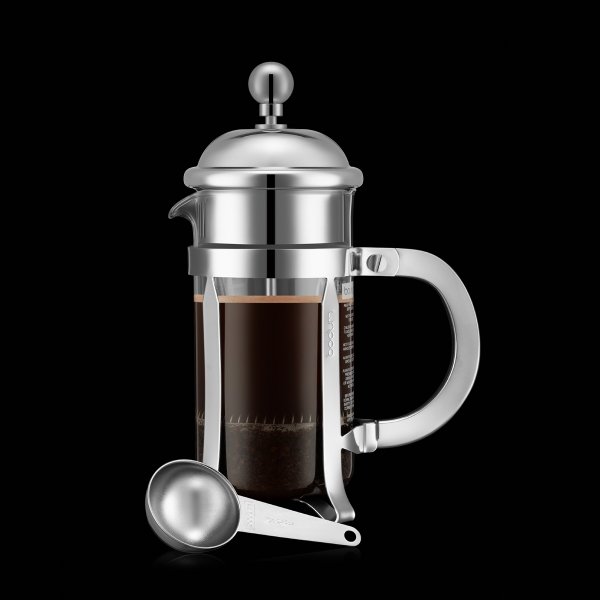Bodum zaparzacz tłokowy french press Chambord 0.3 L Chrome