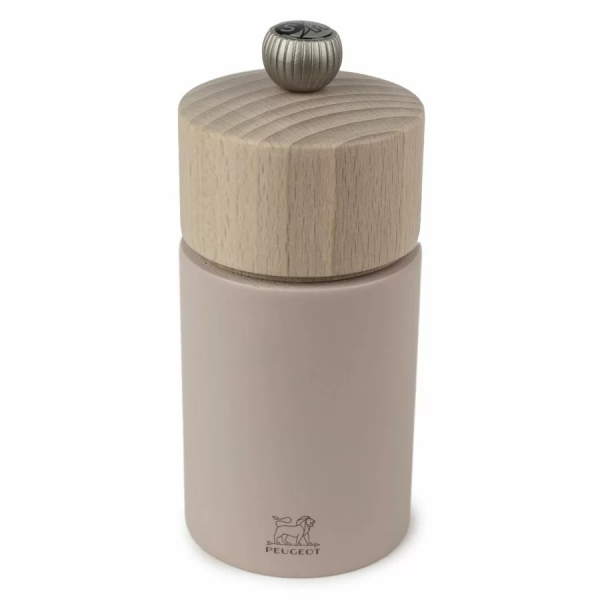 Młynek do soli, 12 cm, pudrowy róż, Boreal