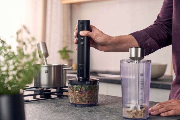 ZWILLING XTEND Zestaw Startowy: Bezprzewodowy Blender Ręczny + Bateria Czarny XTEND