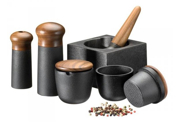 Pojemnik na sól morską WALNUT