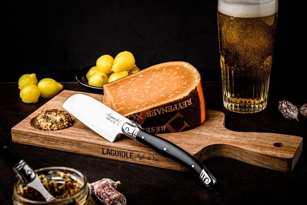 Nóż do sera Santoku 9 cm Laguiole Deska Premium Line Acacia