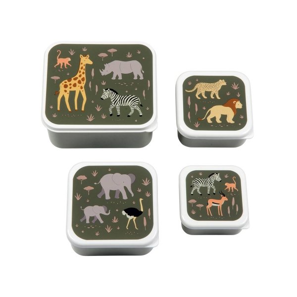 Lunchboxy dla dzieci SAVANNA