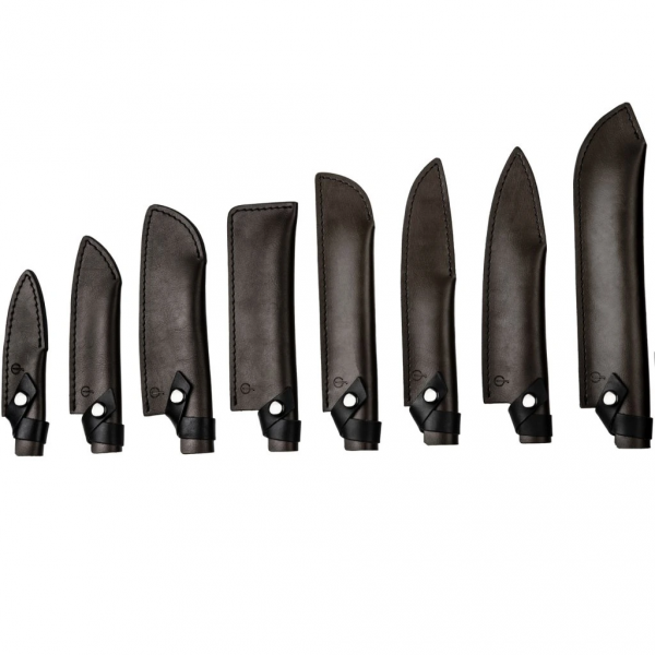 Pochwa na nóż Santoku 14 cm, skóra, Forged