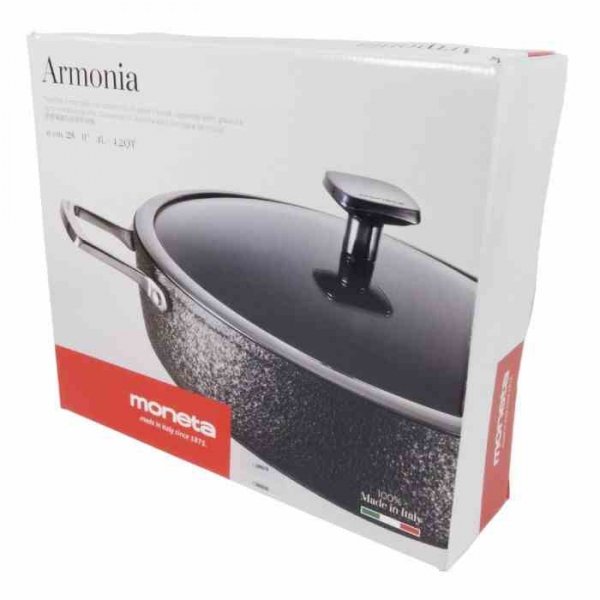 Moneta Rondel z pokrywką 28 cm, Armonia, indukcja