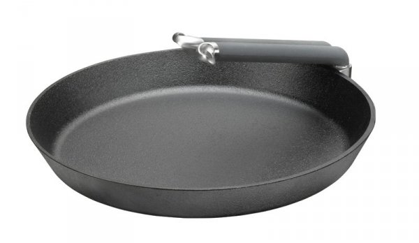 Patelnia do smażenia 32cm, obrotowa rączka,silikon