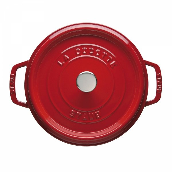 Garnek żeliwny Okrągły 3.8l Czerwony La Cocotte Staub