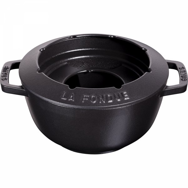 Zestaw Do Fondue 20 Cm, Czarny Staub