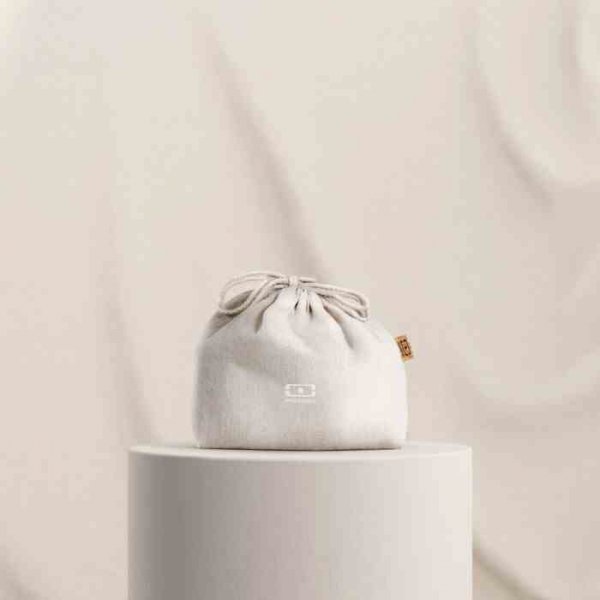 Monbento Torba MonBento Pochette M, Natural cream