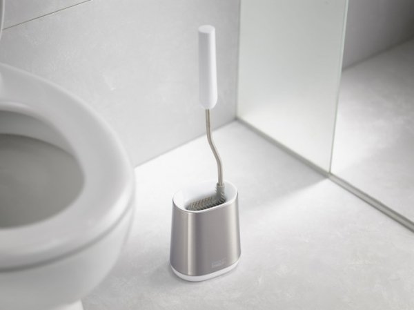 JJ-Szczotka toaletowa Flex™ Lite, stalowa