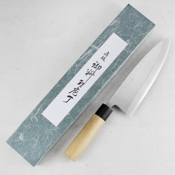 Tojiro Shirogami Nóż Deba 21cm