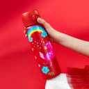 Bidon sportowy ION8 Single Wall I8SS600PRUNIC Unicorns (Red), 600 ml
