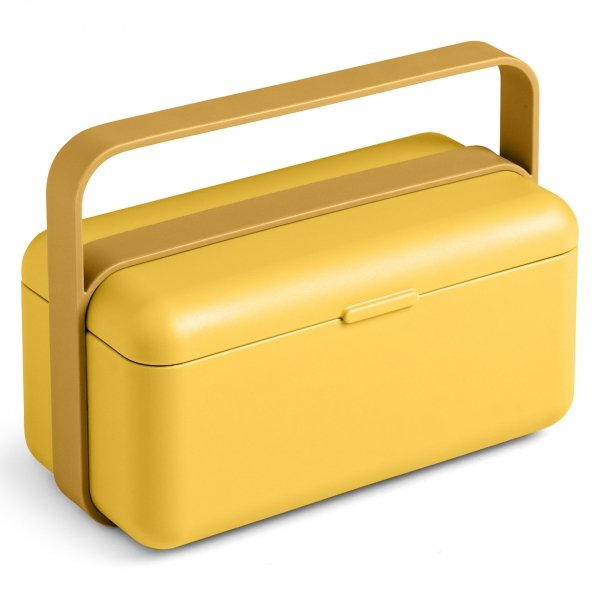 Lunchbox Bauletto, S, żółty, Create Collection