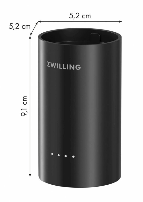 ZWILLING XTEND Zestaw Startowy: Bezprzewodowy Odkurzacz + Bateria Czarny XTEND