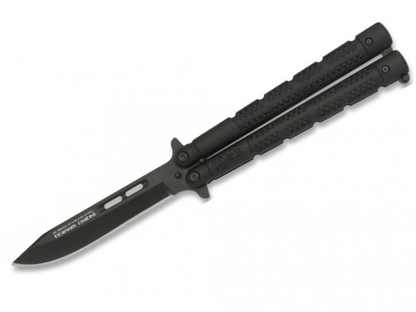 Nóż motylek K25 36250 Balisong Black