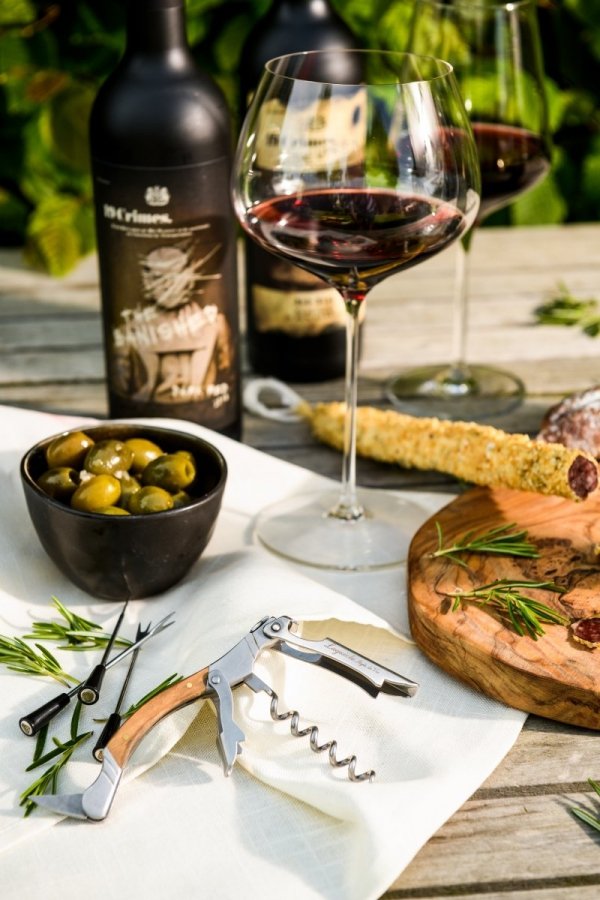 Korkociąg Luxury Line Laguiole Olive Eleganckie pudełko 