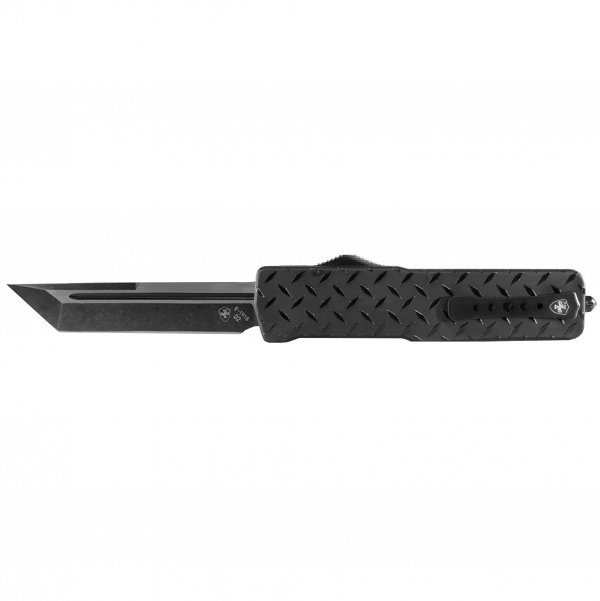 Nóż Templar Knife Large Zinc Diamond Plate Tanto Black