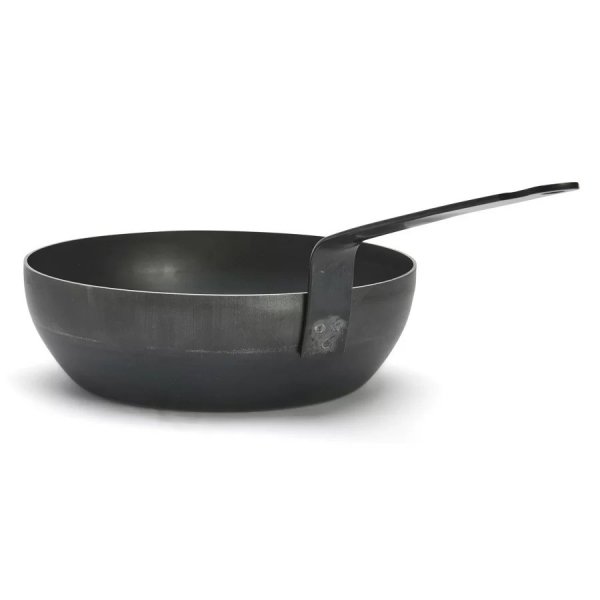 BLUE CARBON Patelnia głęboka 24 cm / DE BUYER