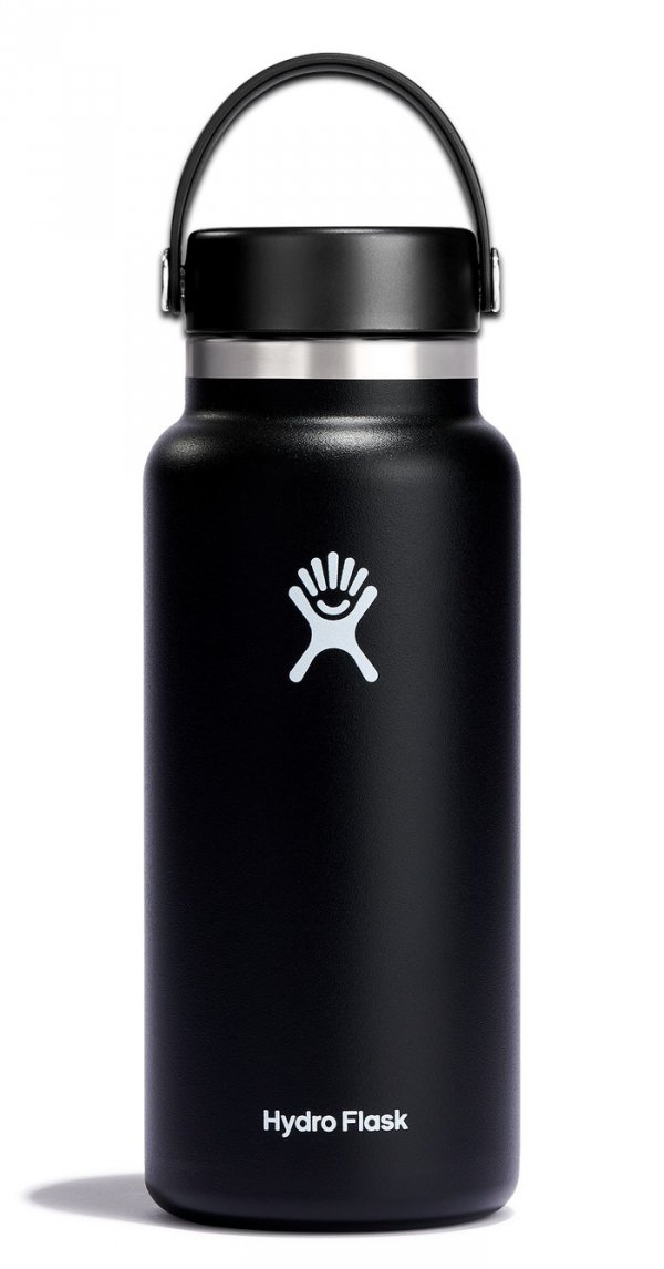 Hydro flask Butelka 32oz Wide Mouth Flex Cap Black
