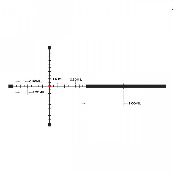 Luneta celownicza Leupold Mark 4HD 1-4.5x24 30mm M5C3 SFP Illum. FireDot TMR