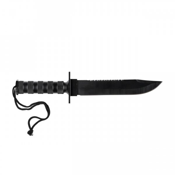Nóż taktyczny rambo zestaw survivalowy 35,5 cm + rzutka
