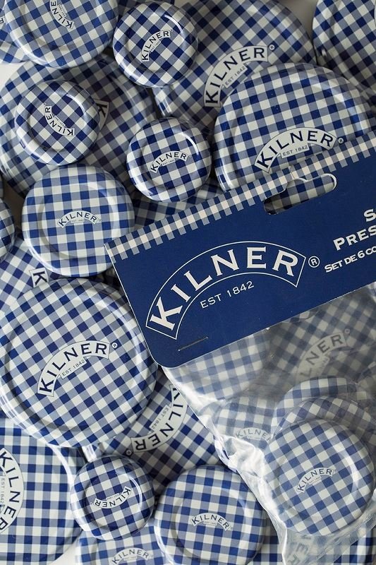 Kilner  Zestaw 6 pokrywek 6x63mm, Made In England