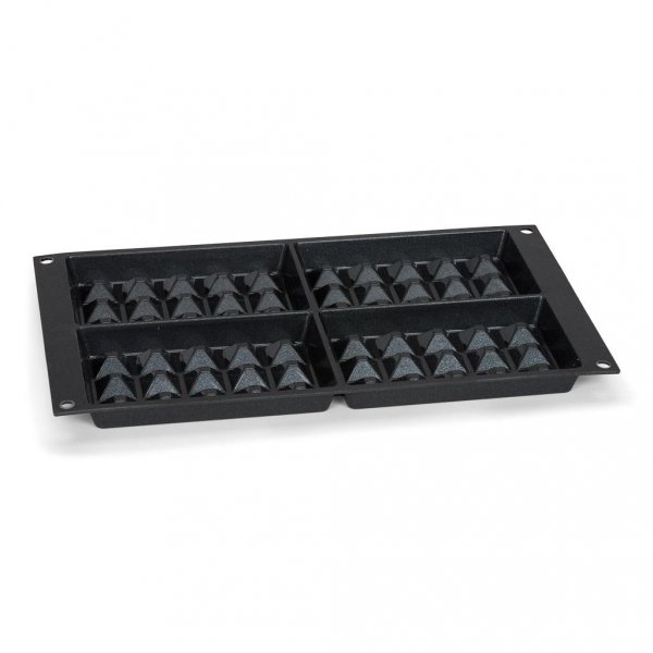 Silikonowa forma na 4 mini wafle 29x17cm