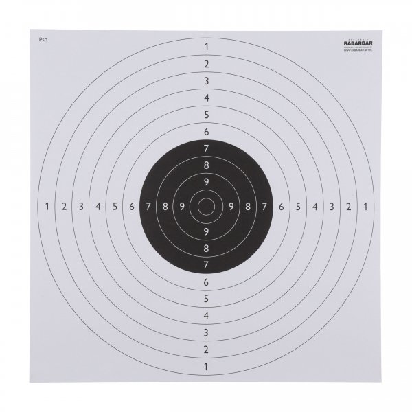 Tarcza strzelecka TS-2 Psp - pakiet 50 szt. pistolet sportowy