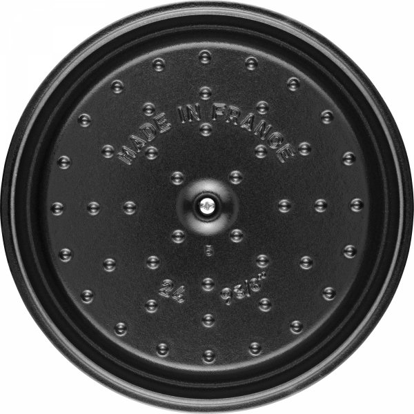 Garnek żeliwny Okrągły 2.6l Truflowy La Cocotte Staub