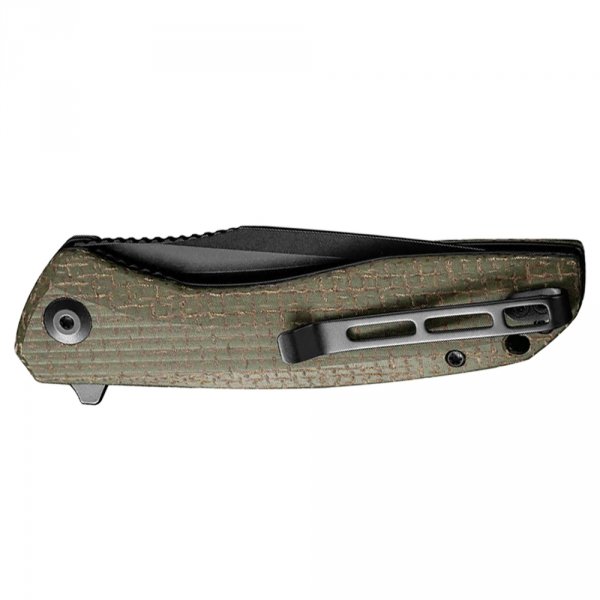 Nóż składany Civivi Baklash C801K green micarta