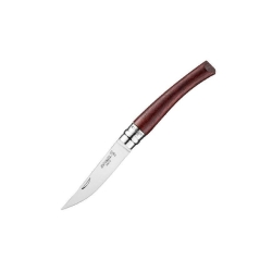 Nóż składany Opinel Effile No.08, ostrze 80 mm, padouk, 002554