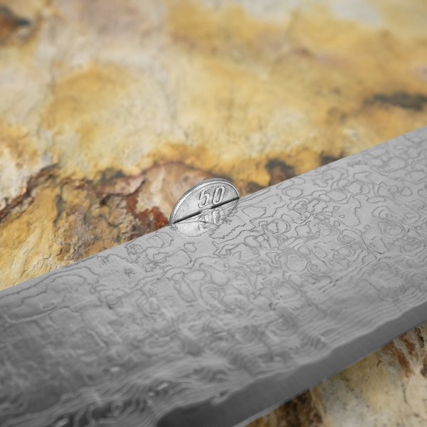 Takeshi Saji Art Fuji Unique R-2 Nóż Nakiri 17 cm + Saya