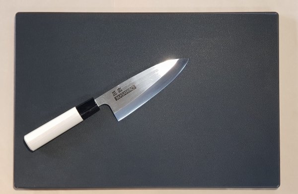HASEGAWA FPEL18-4626 kompozytowa deska do krojenia 46x26 cm czarna