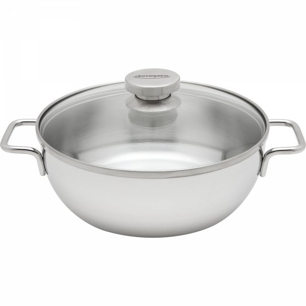 Patelnia Głęboka 2H Z Pokrywką 28 Cm Apollo 7 Demeyere