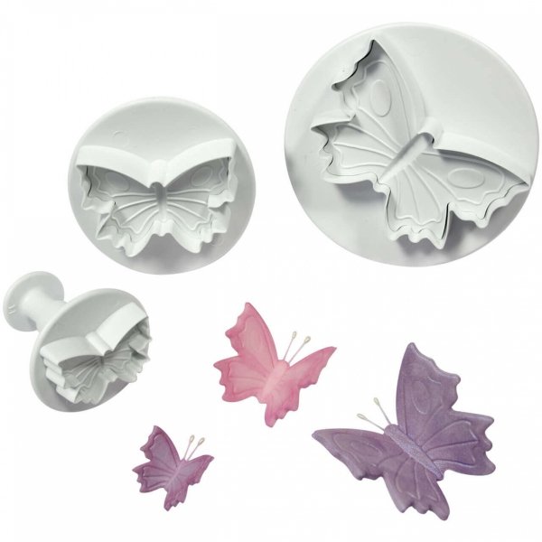 PME Komplet Wykrawaczek Plastikowych Motyl