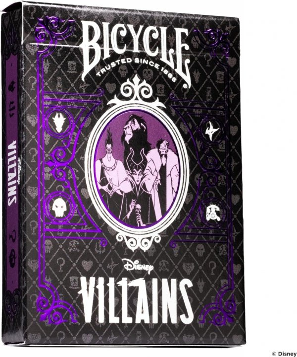 Karty do Gry Bicycle Disney Villains