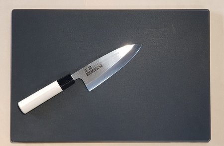 HASEGAWA FPEL18-4123 kompozytowa deska do krojenia 41x23 cm czarna
