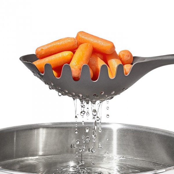 OXO-Łyżka cadzakowa do spagetti szara Good Grips