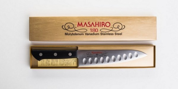 Nóż Masahiro BWH Chef Dimple 180mm [14080]