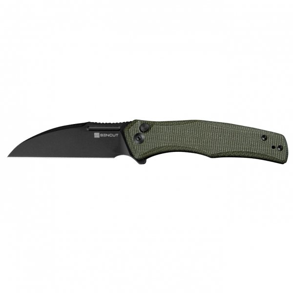 Nóż składany Sencut Watauga S21011-2 dark green micarta