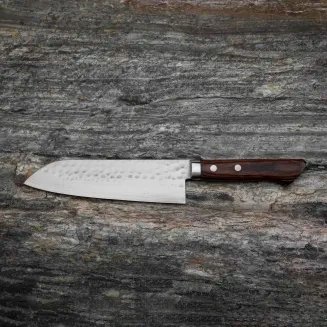 Kunio Masutani VG-1 Hammered Machoń Nóż Santoku 17 cm