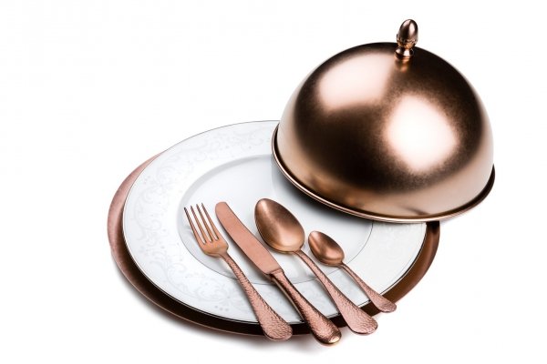MEPRA-Zestaw sztućców 42el. Peltro Bronzo Epoque